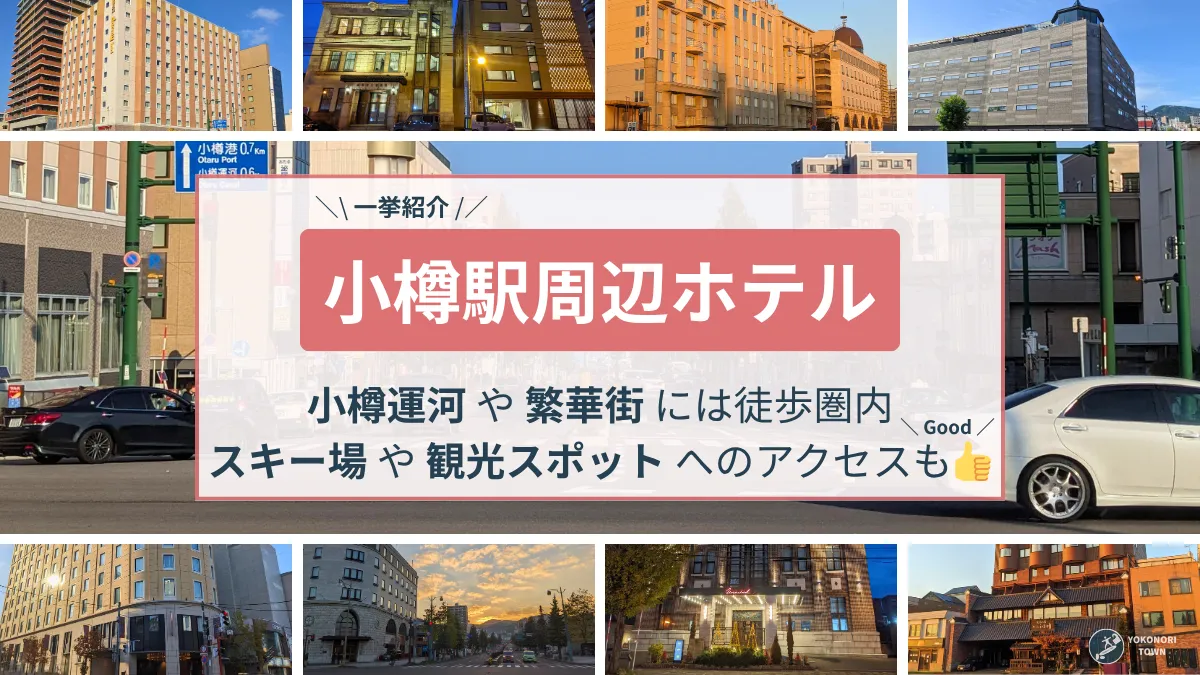 小樽駅周辺ホテルの紹介