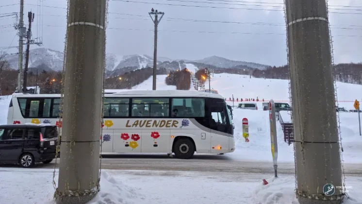 旭川駅からホテルナトゥールヴァルト富良野までバス1本で行けるアクセスの良さ