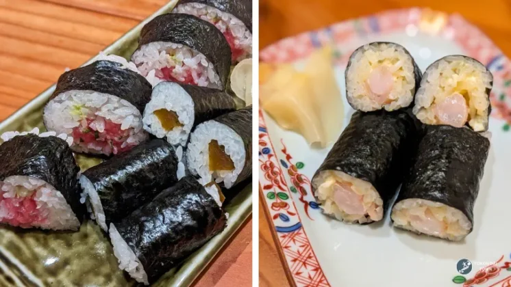 富良野スノーボード旅行の夕食で行った「侘助の巻物」の紹介