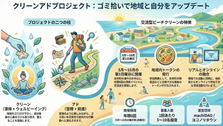 クリーンアドプロジェクトの立ち上げ背景・ビジョン・運営紹介の説明